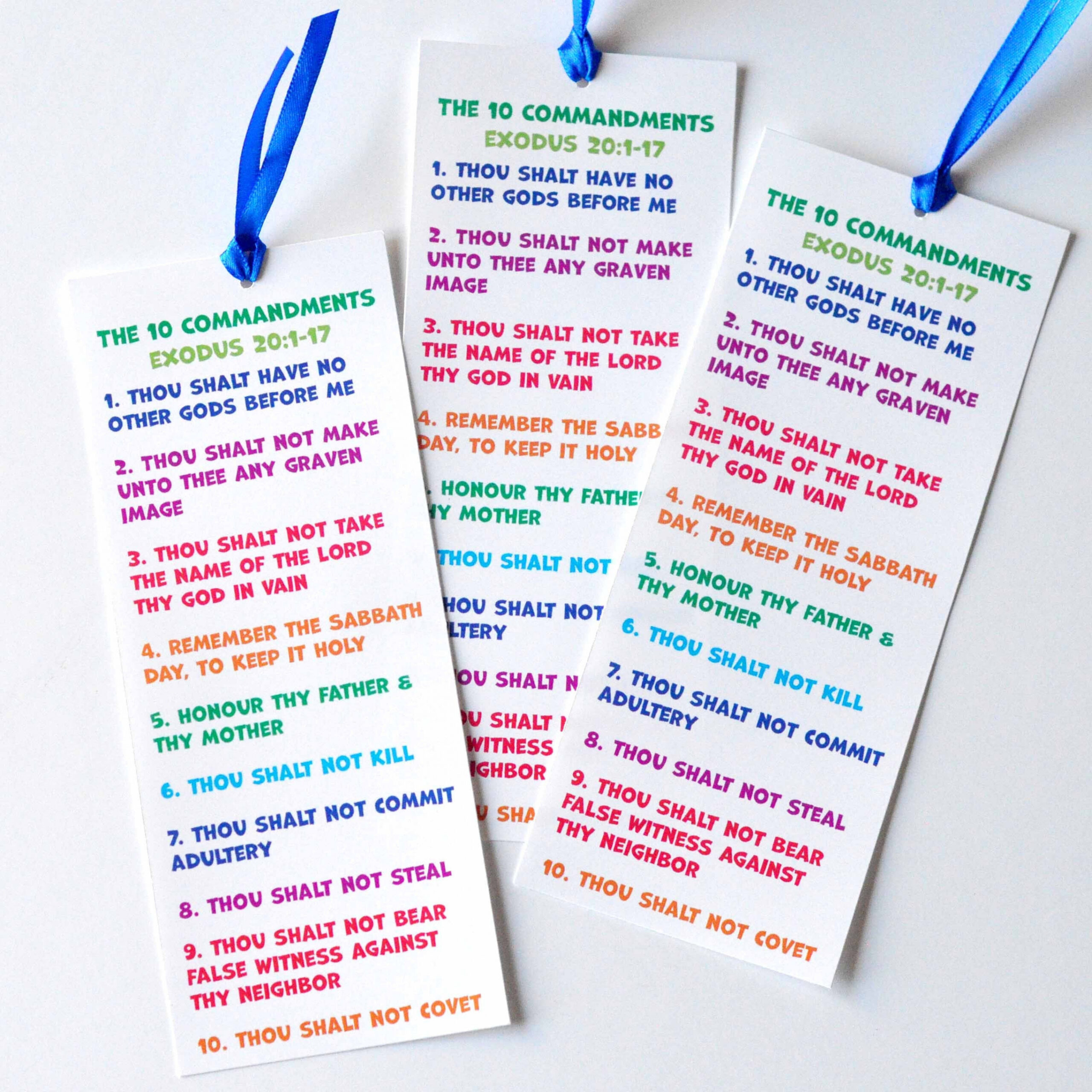 The  Commandments Printable Kit – Ministering Printables