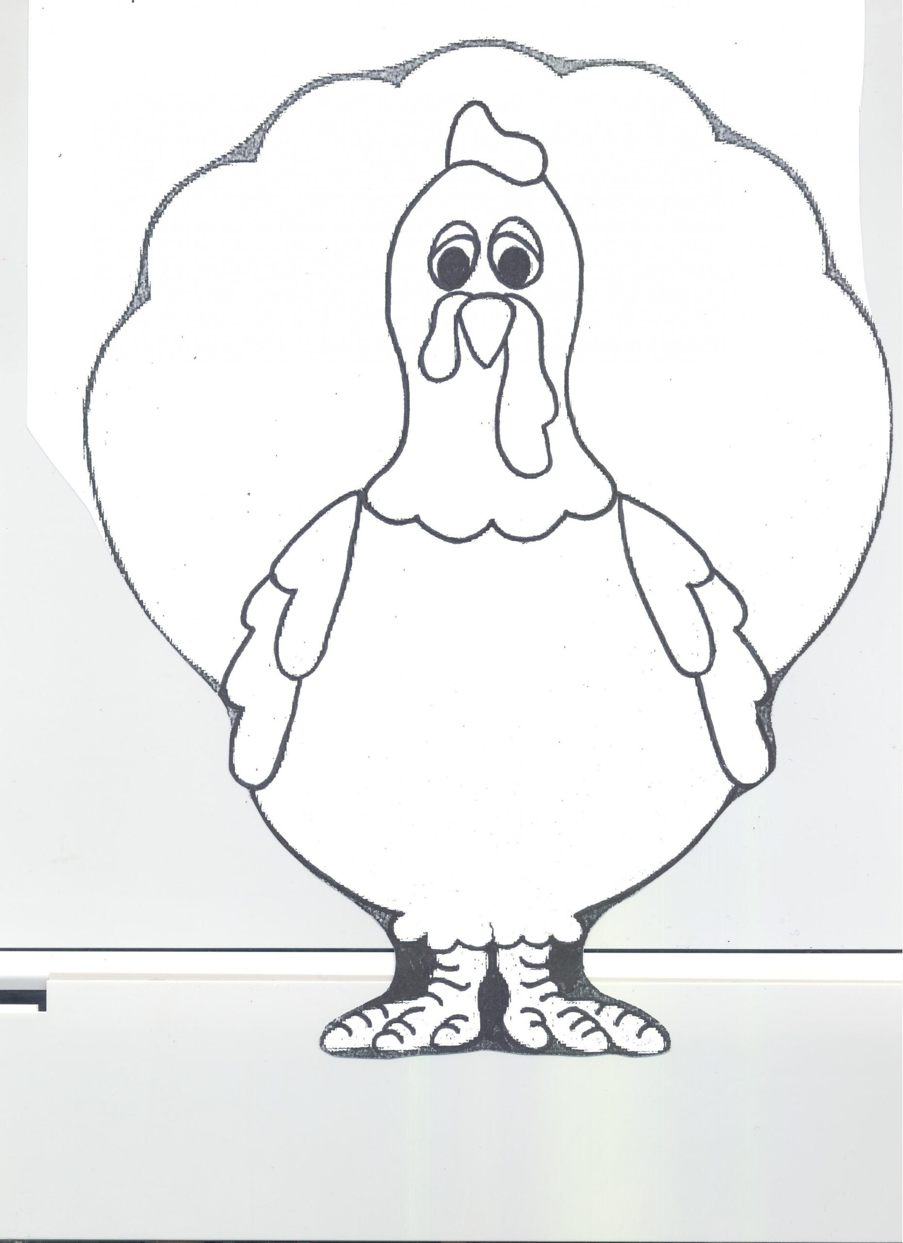 Turkey Disguise Project Template  Turkey coloring pages, Turkey