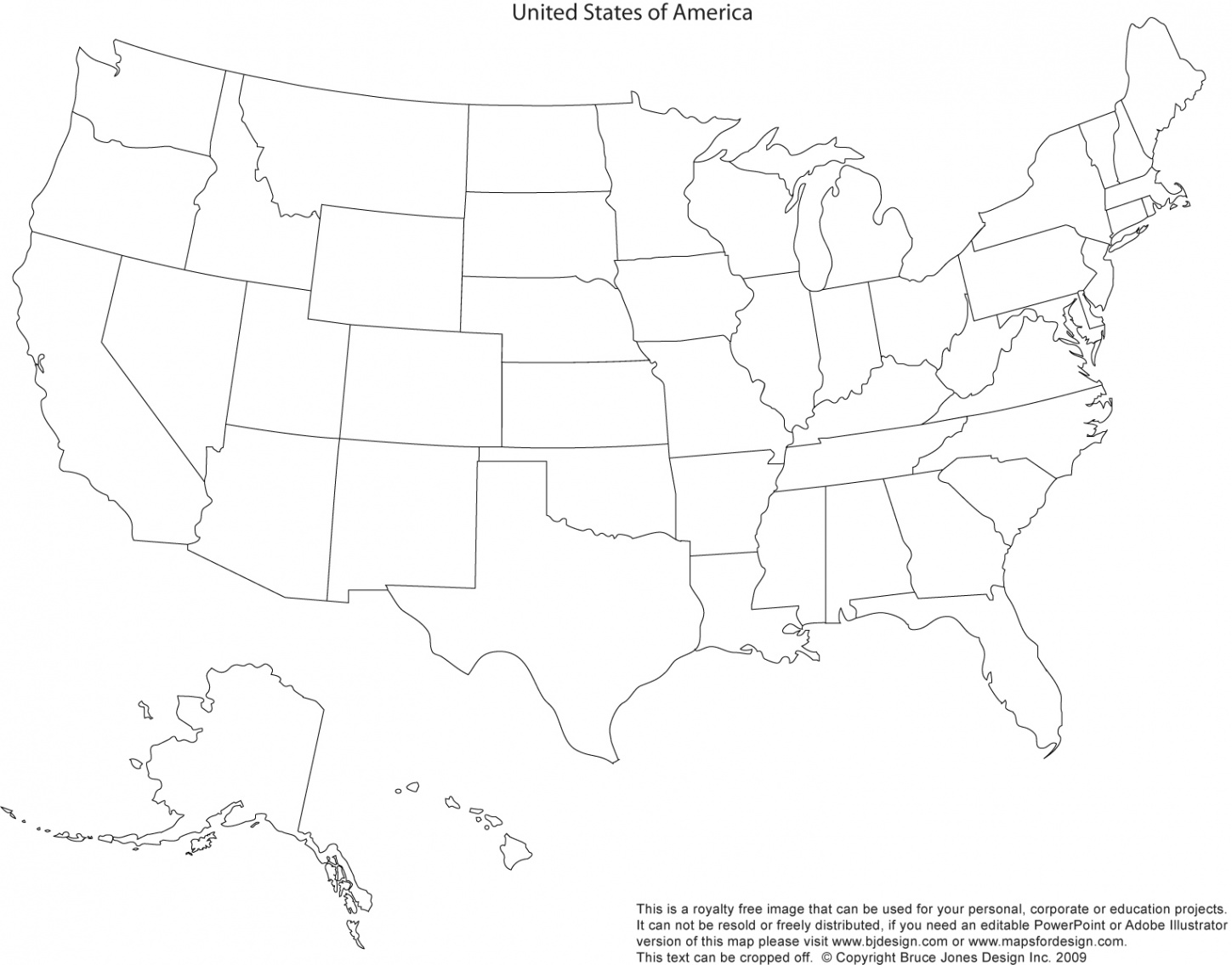 US and Canada Printable, Blank Maps, Royalty Free • Clip art