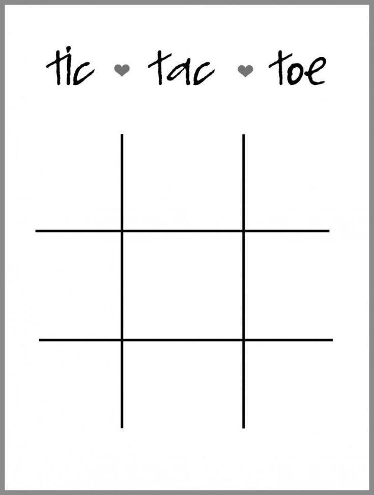 You Rock Valentine Tic Tac Toe - Sugar Bee Crafts