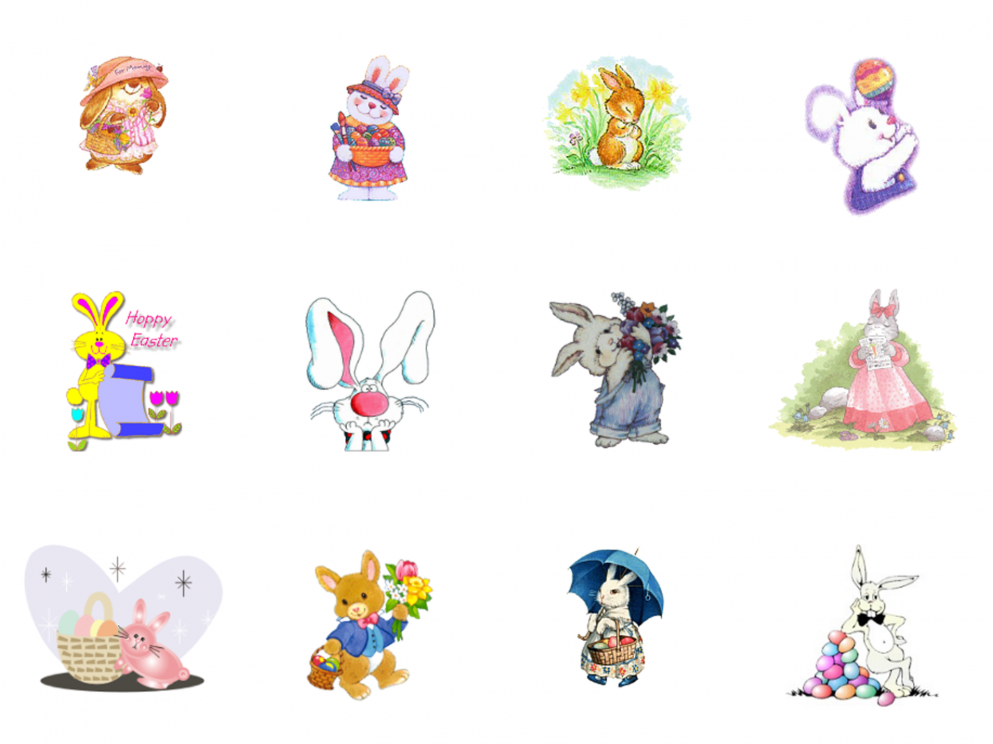 A Huge List of High Quality Free Easter Clip Art