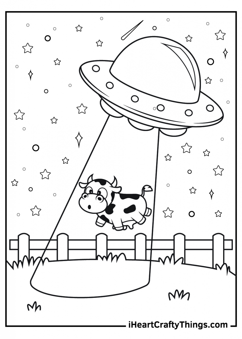 Alien Coloring Pages (% Free Printables)