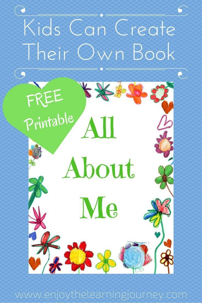 All About Me Book with FREE Printable - Enjoy the Learning Journey