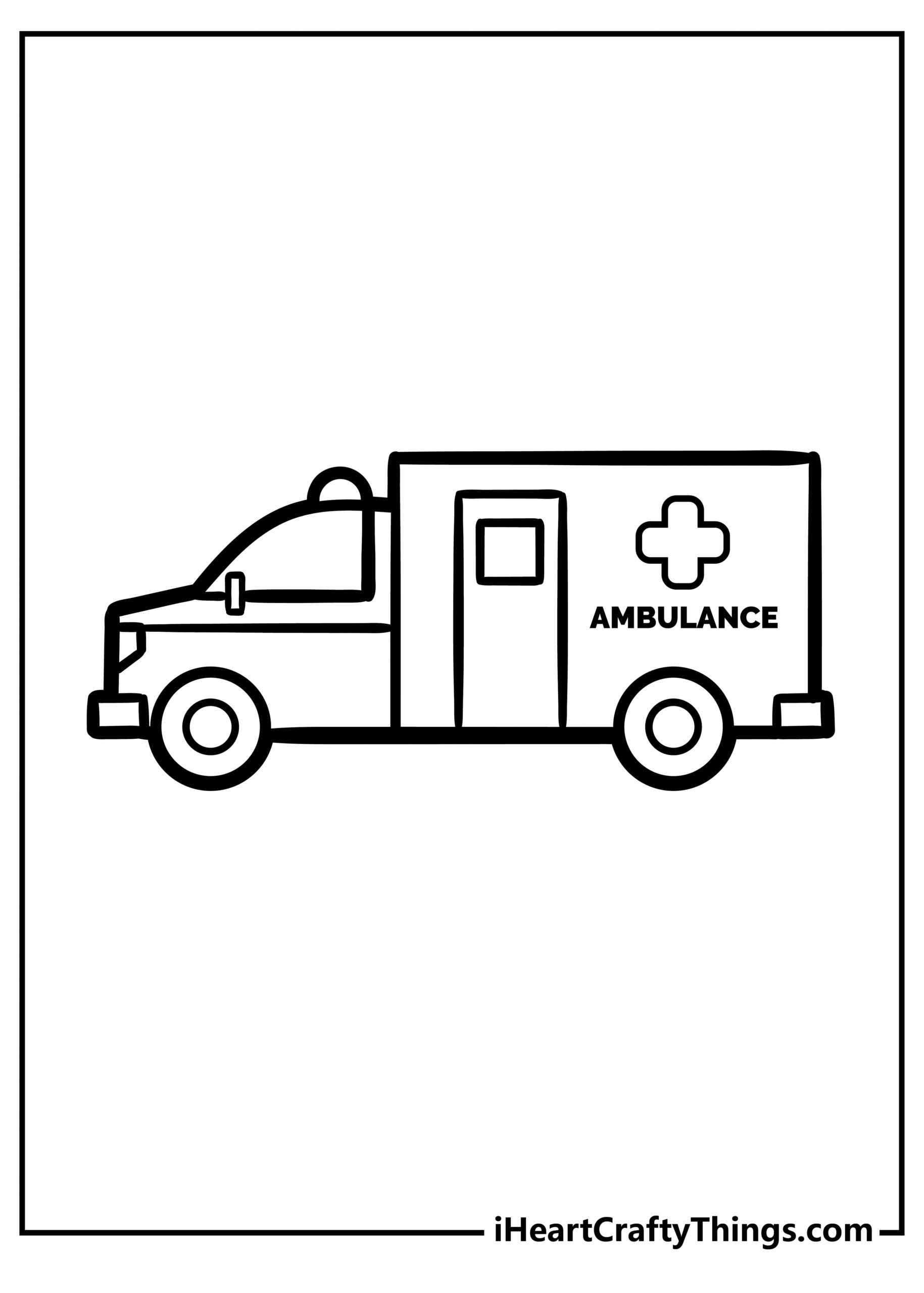 Ambulance Pages (% Free Printables)