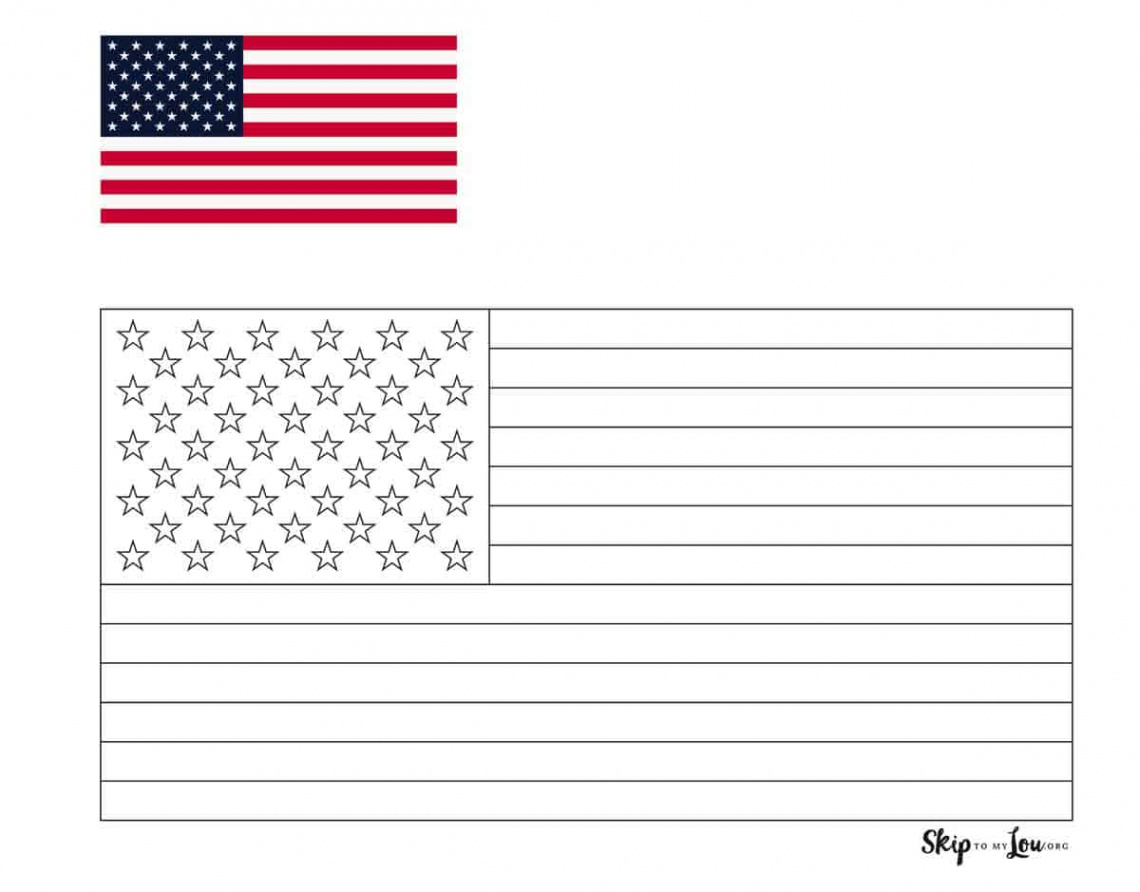 American Flag Coloring Pages  Skip To My Lou