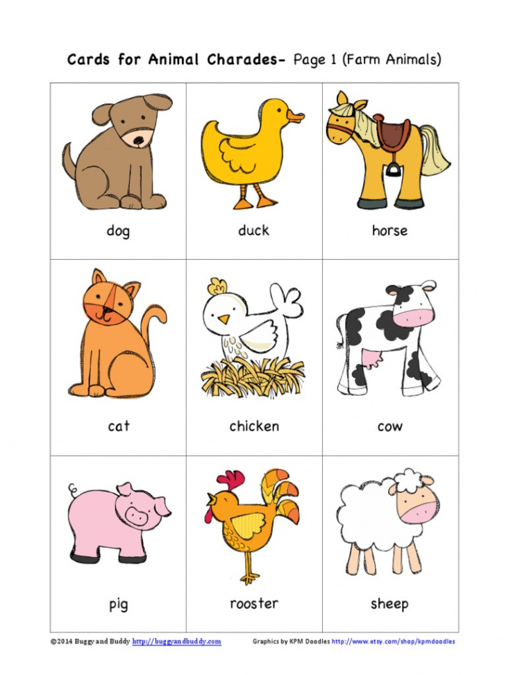 Animal Charades   PDF