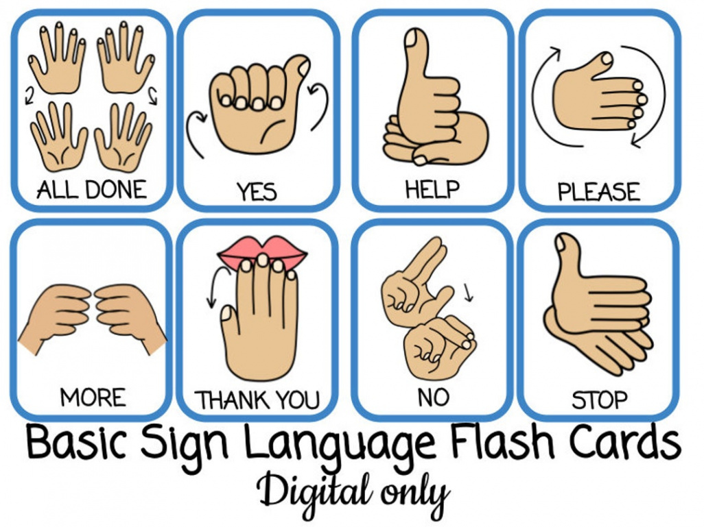 Basic Sign Language DIGITAL Pack