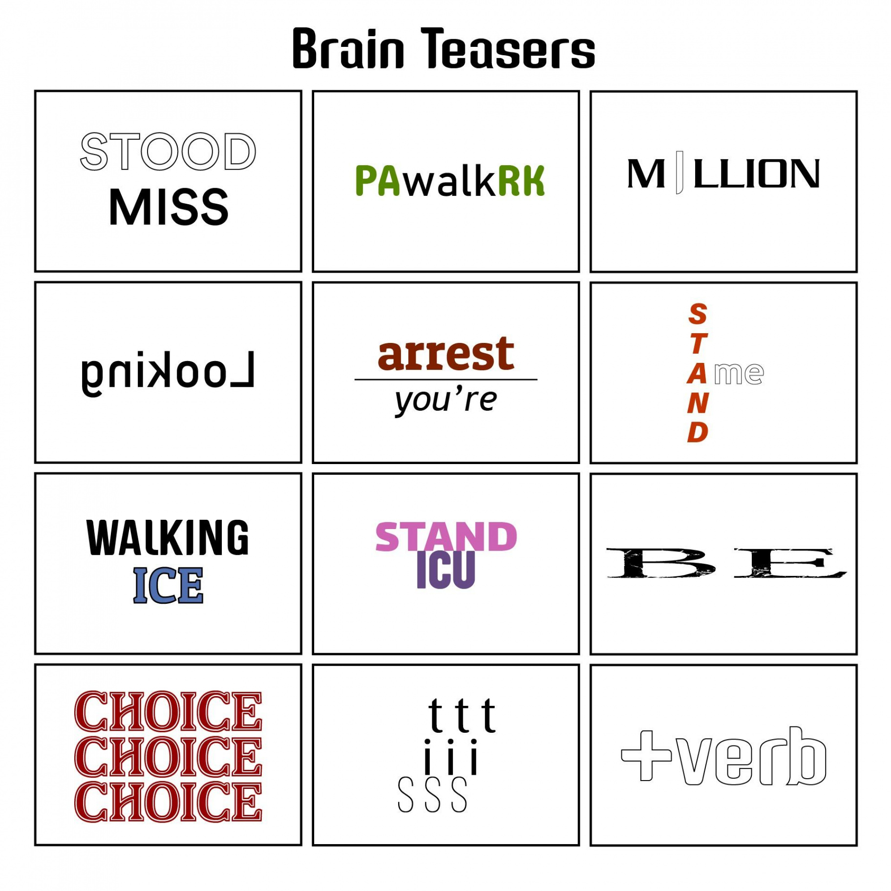 Best Free Printable Brain Teasers With Answers PDF for Free at