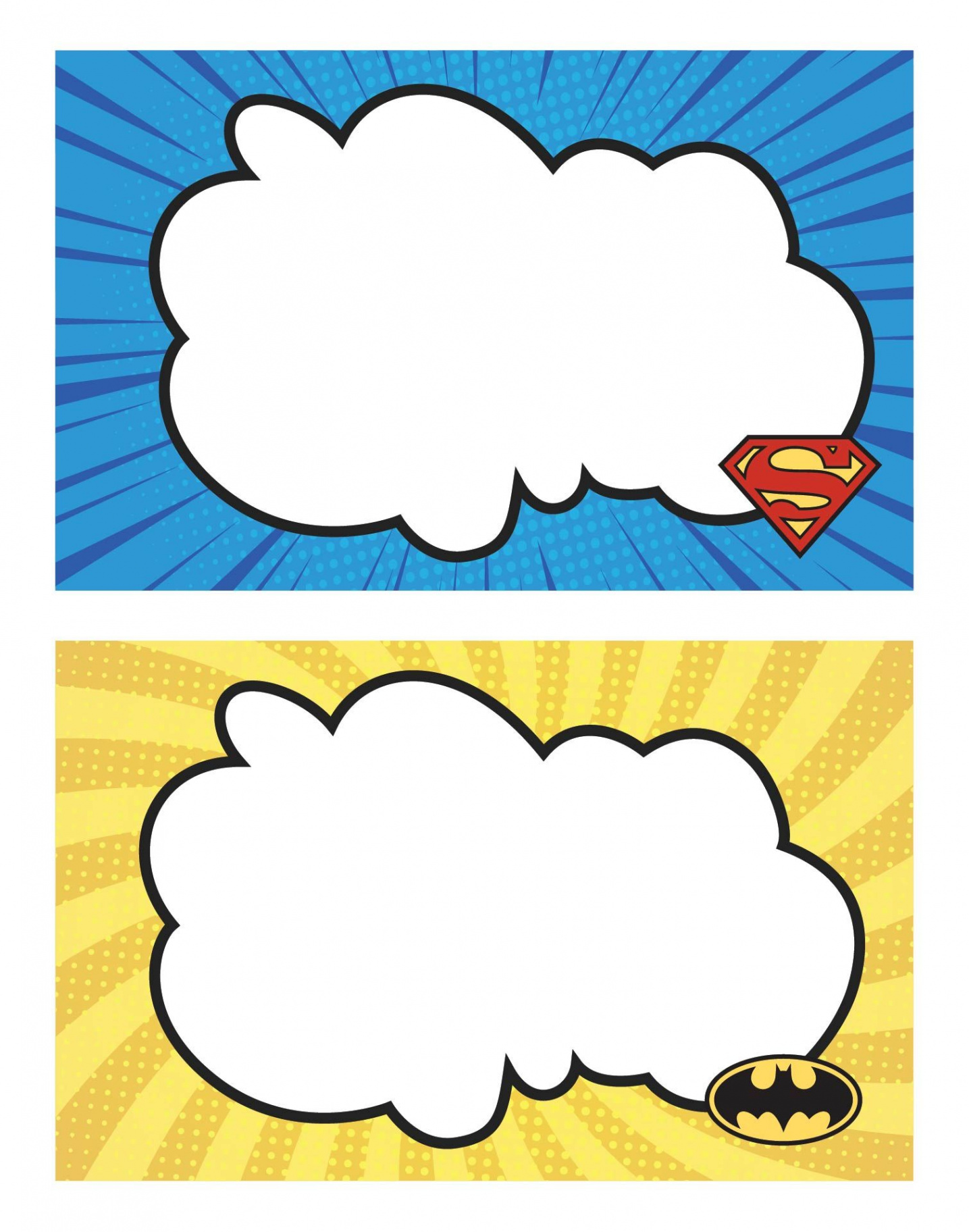 Best Free Printable Name Labels Superhero PDF for Free at