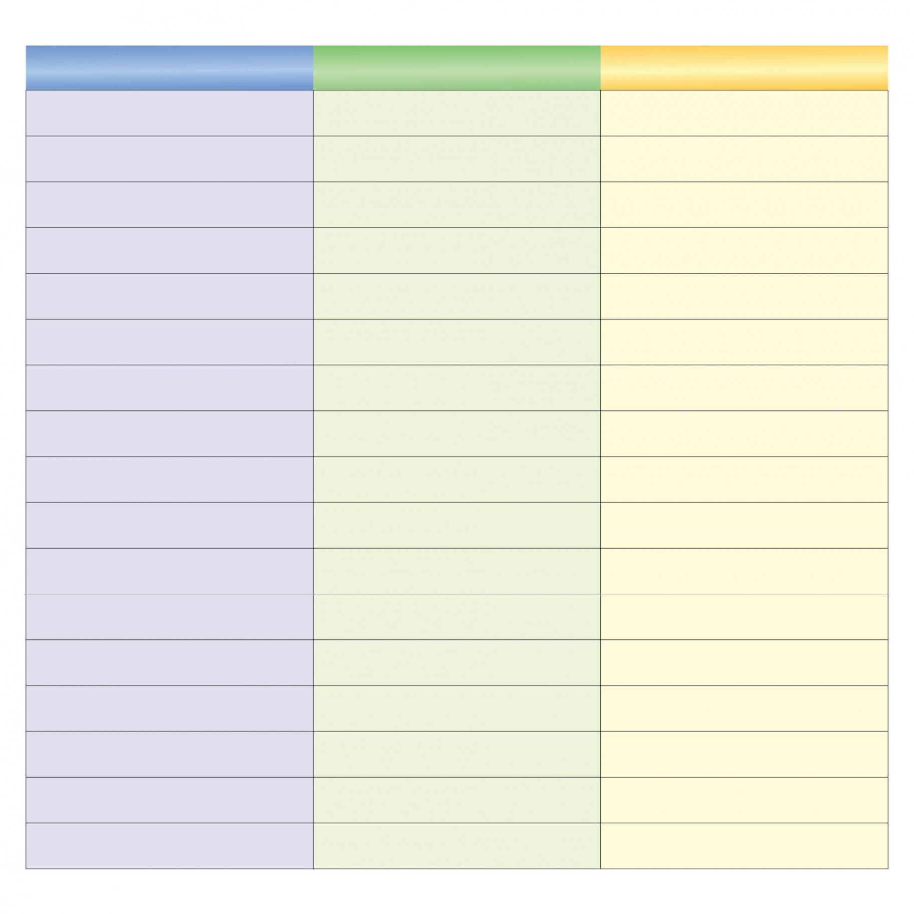 Best Printable Lined Column Paper Template PDF for Free at