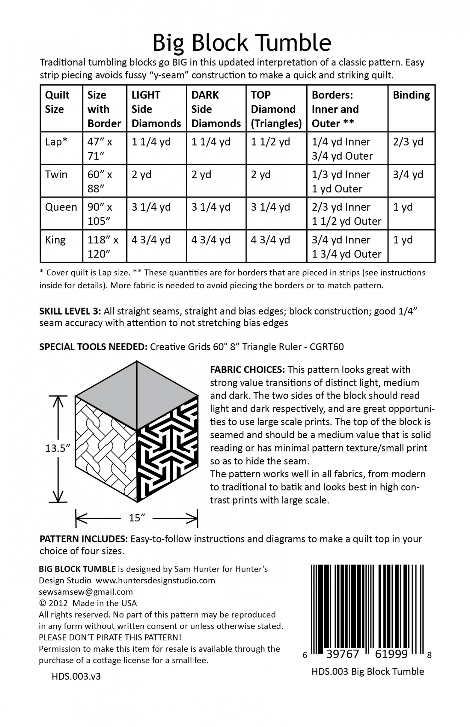 Big Block Tumble - PDF - Hunter