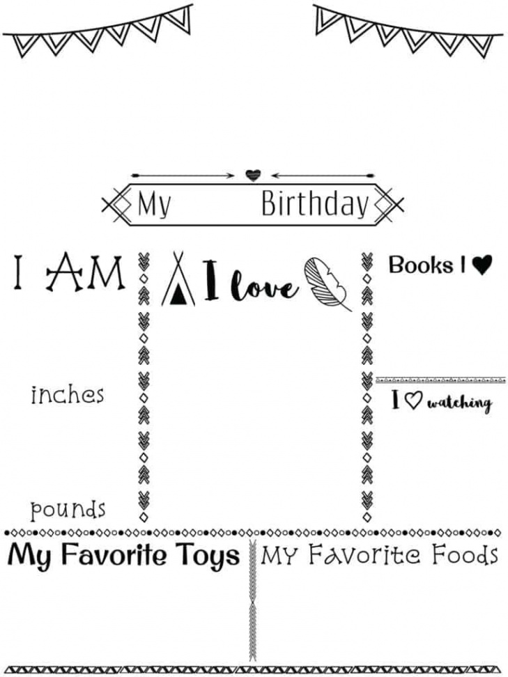 Birthday poster template FREE with Step-by-step Tutorial