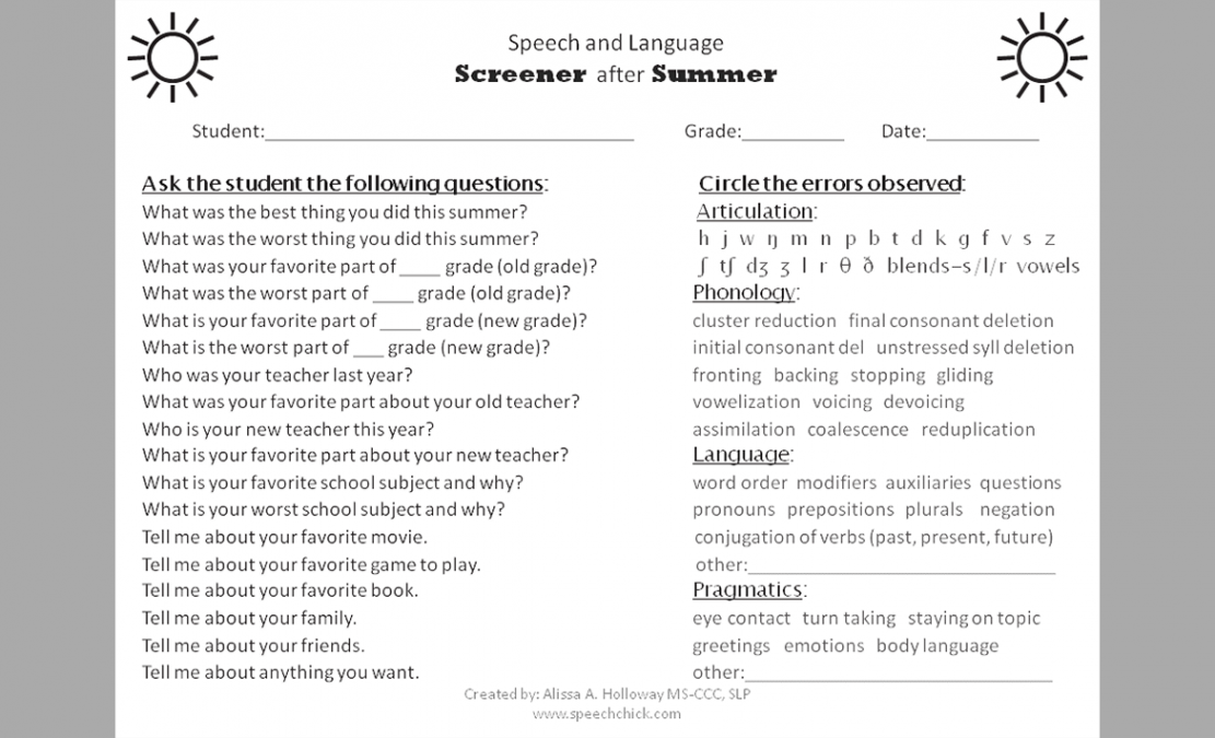 Blog posts from www.SpeechChick