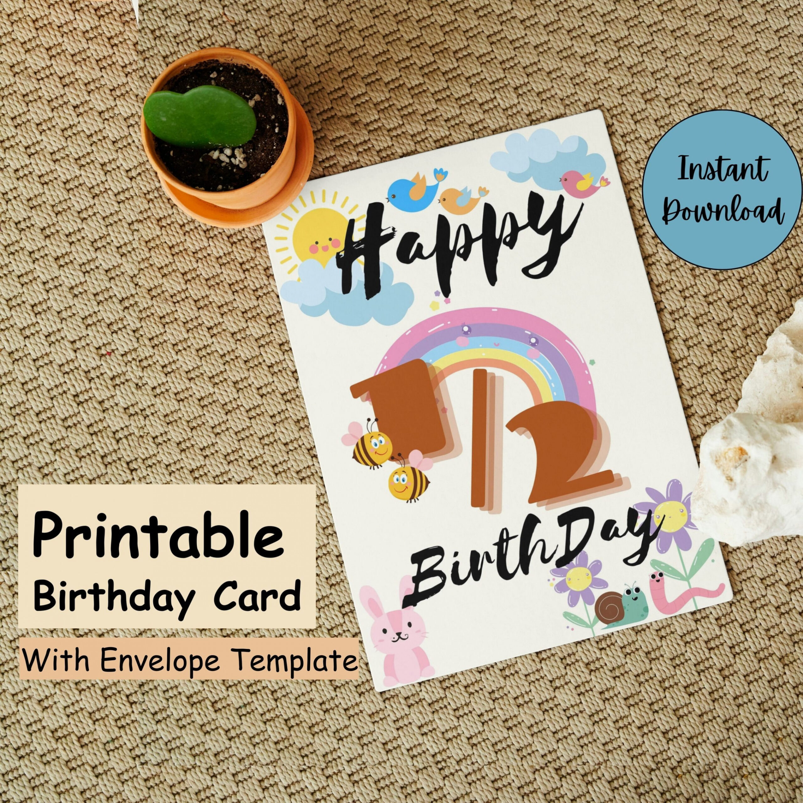 Buy Printable Half Birthday Card Instant Download  Months Baby