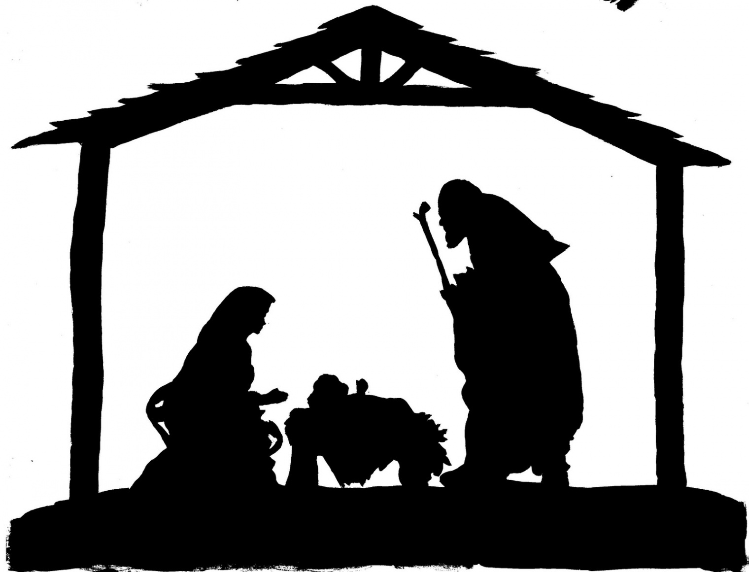 christmas-nativity-silhouette--hd-widescreen-wallpapers