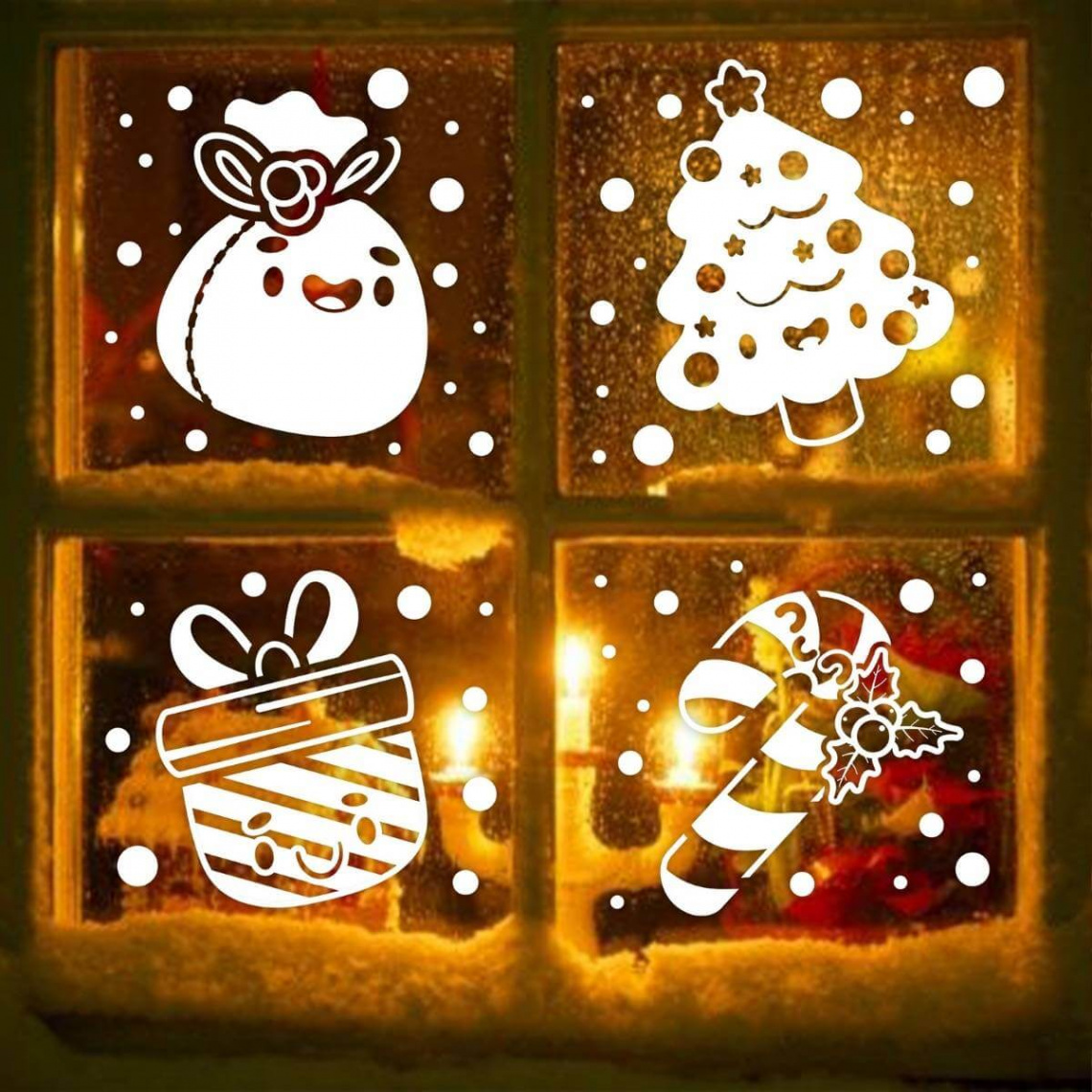 Christmas stencils: Easy Christmas stencils printable for free