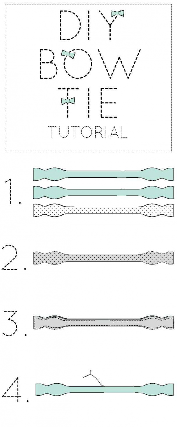 DIY bow tie pattern - see kate sew