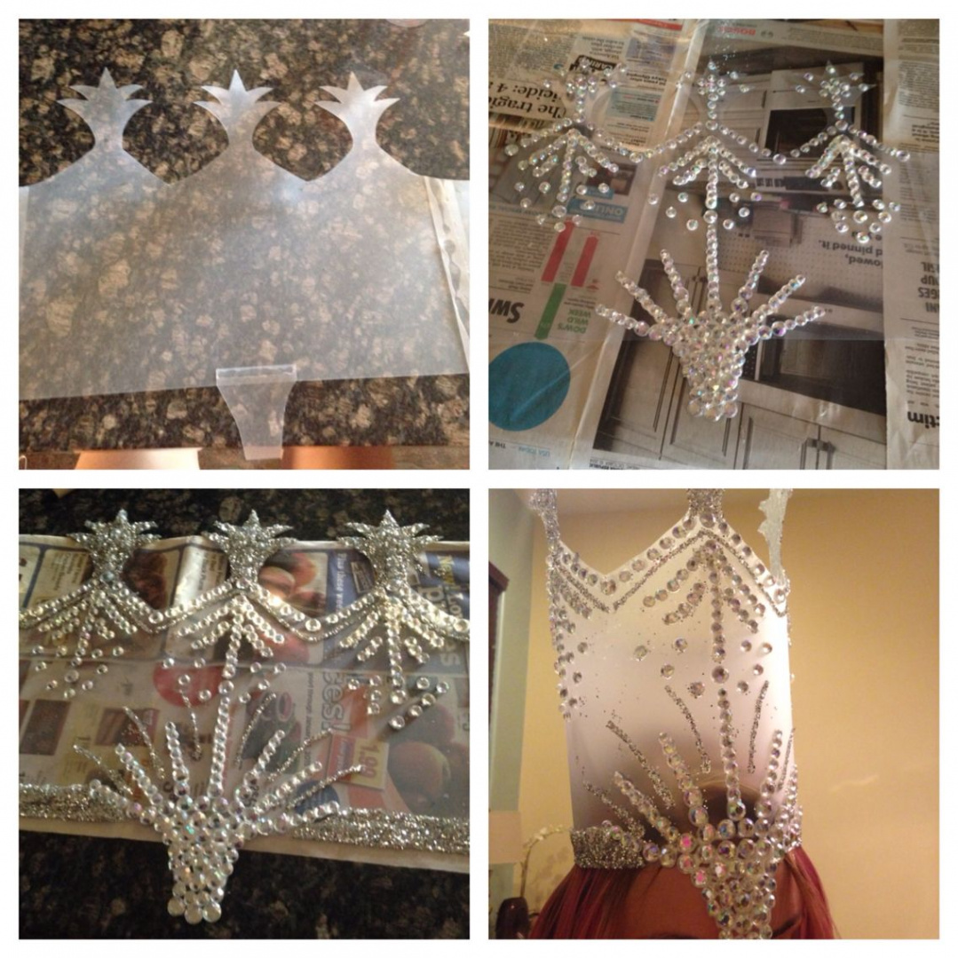 DIY Glinda the Good Witch crown