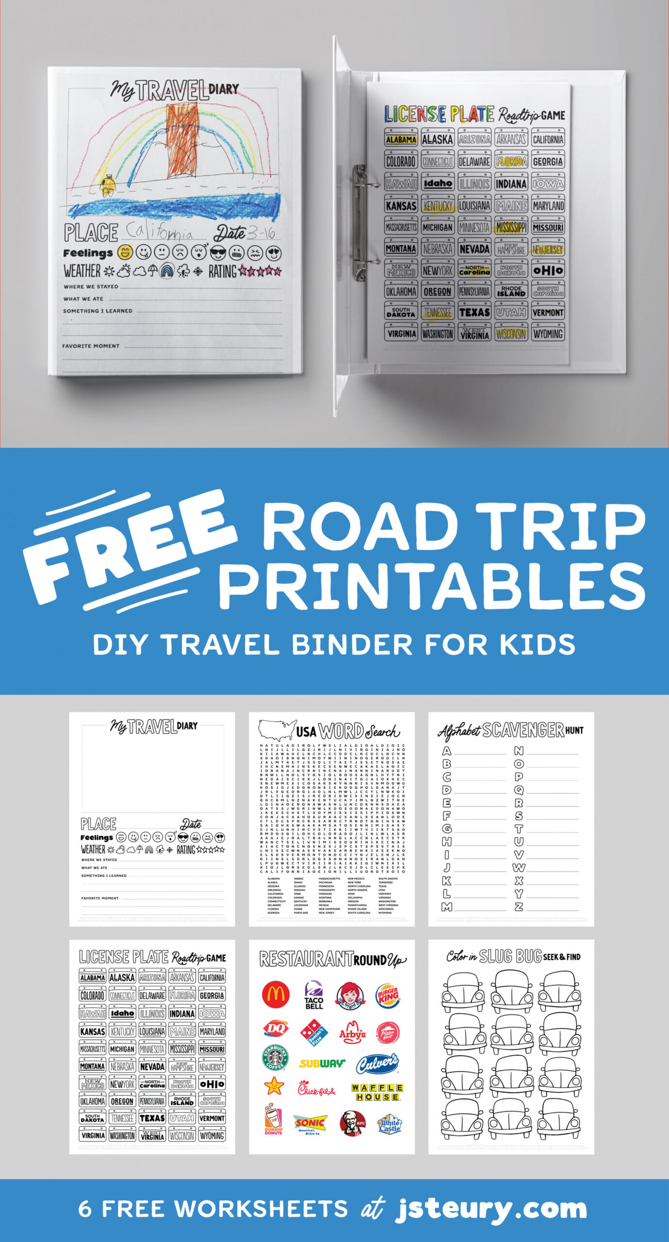 DIY Travel Binder — Jessie Steury