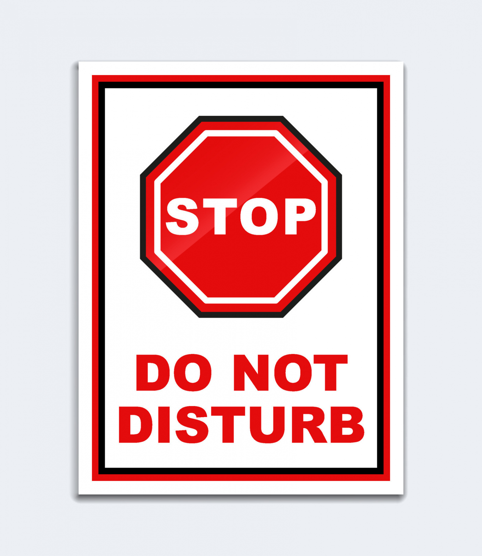 do not disturb restricted area signage door wall poster printable