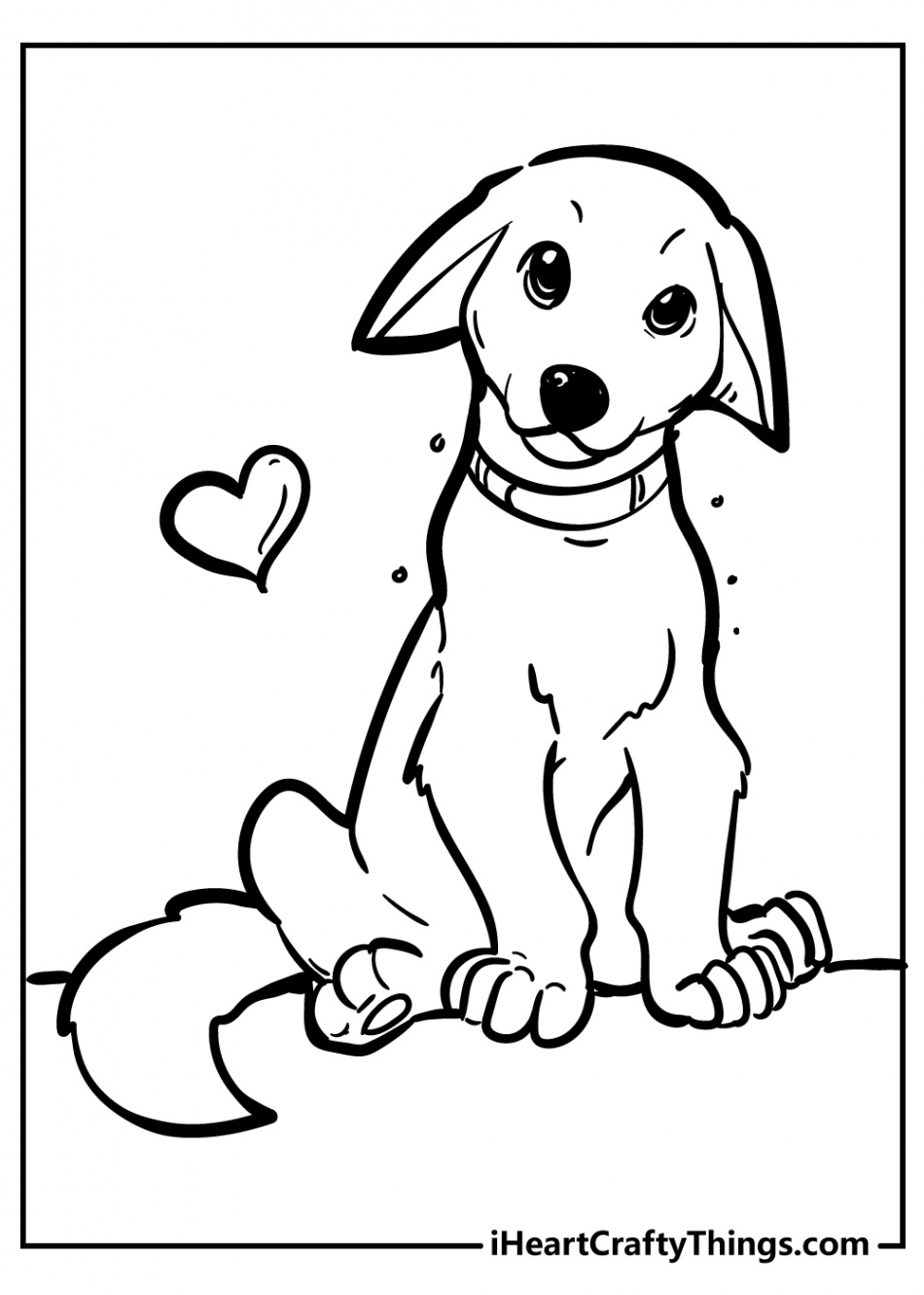 Dog Coloring Pages (% Free Printables)