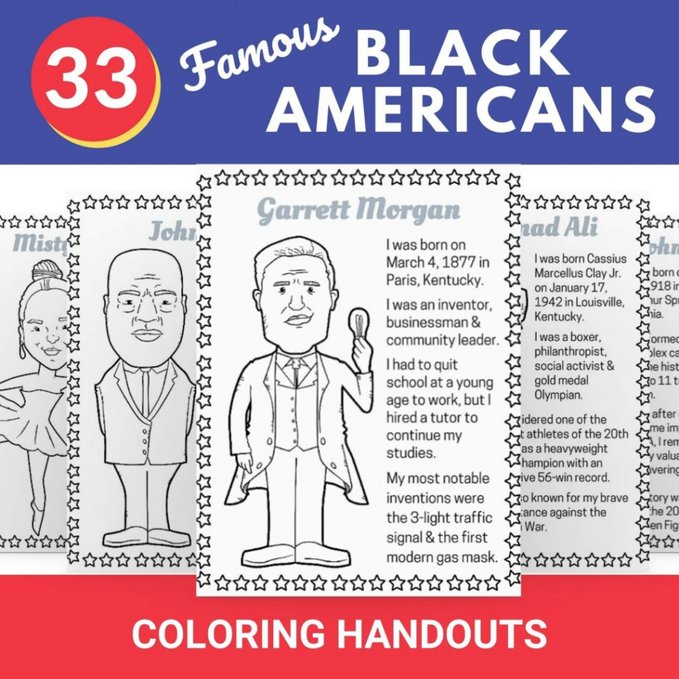 Done-For-You Black History Month Printable Activities