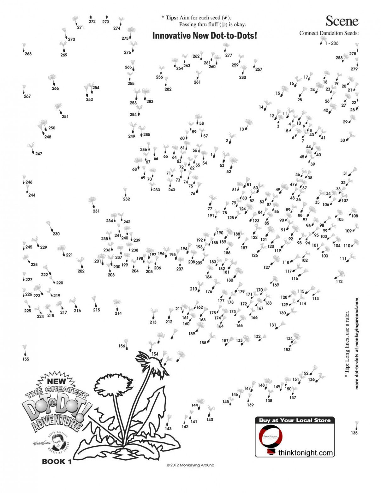 Downloadable Dot-to-Dot Puzzles