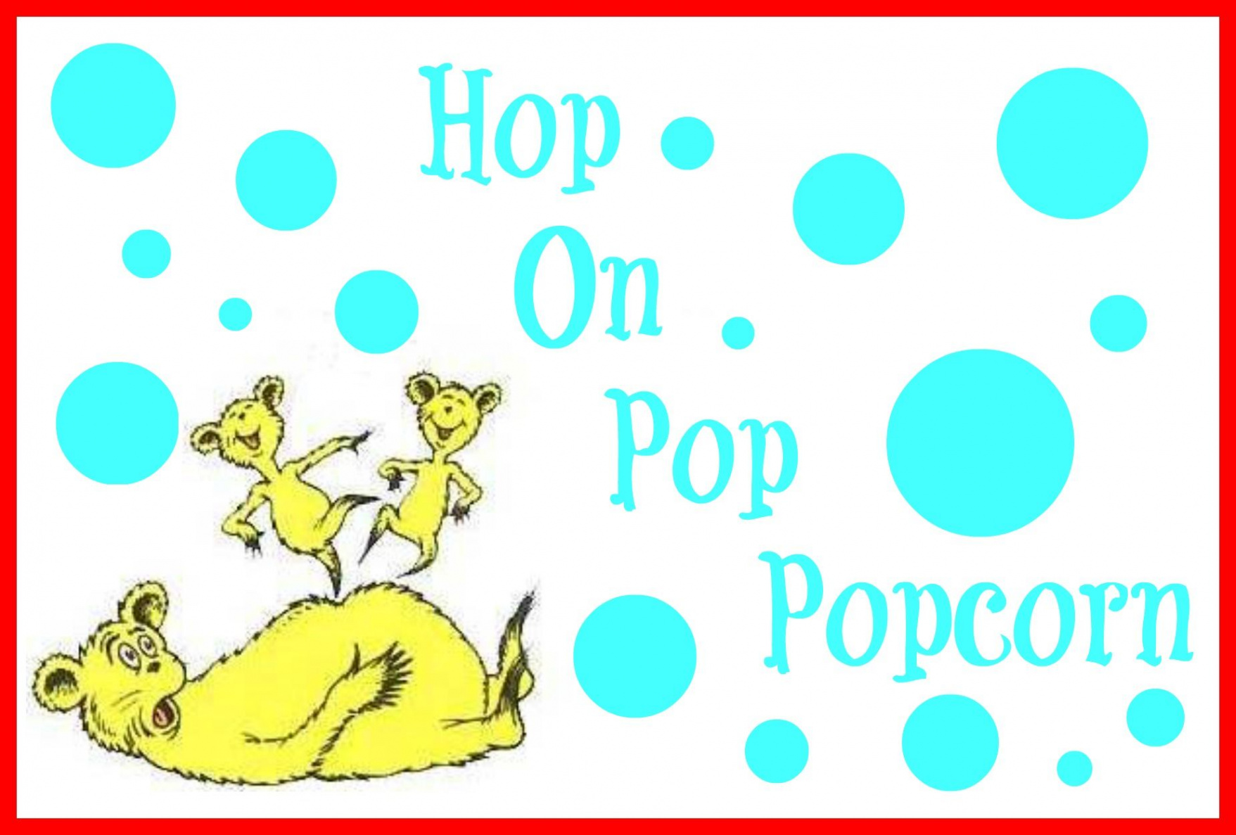 Dr seuss preschool, Dr seuss day, Hop on pop