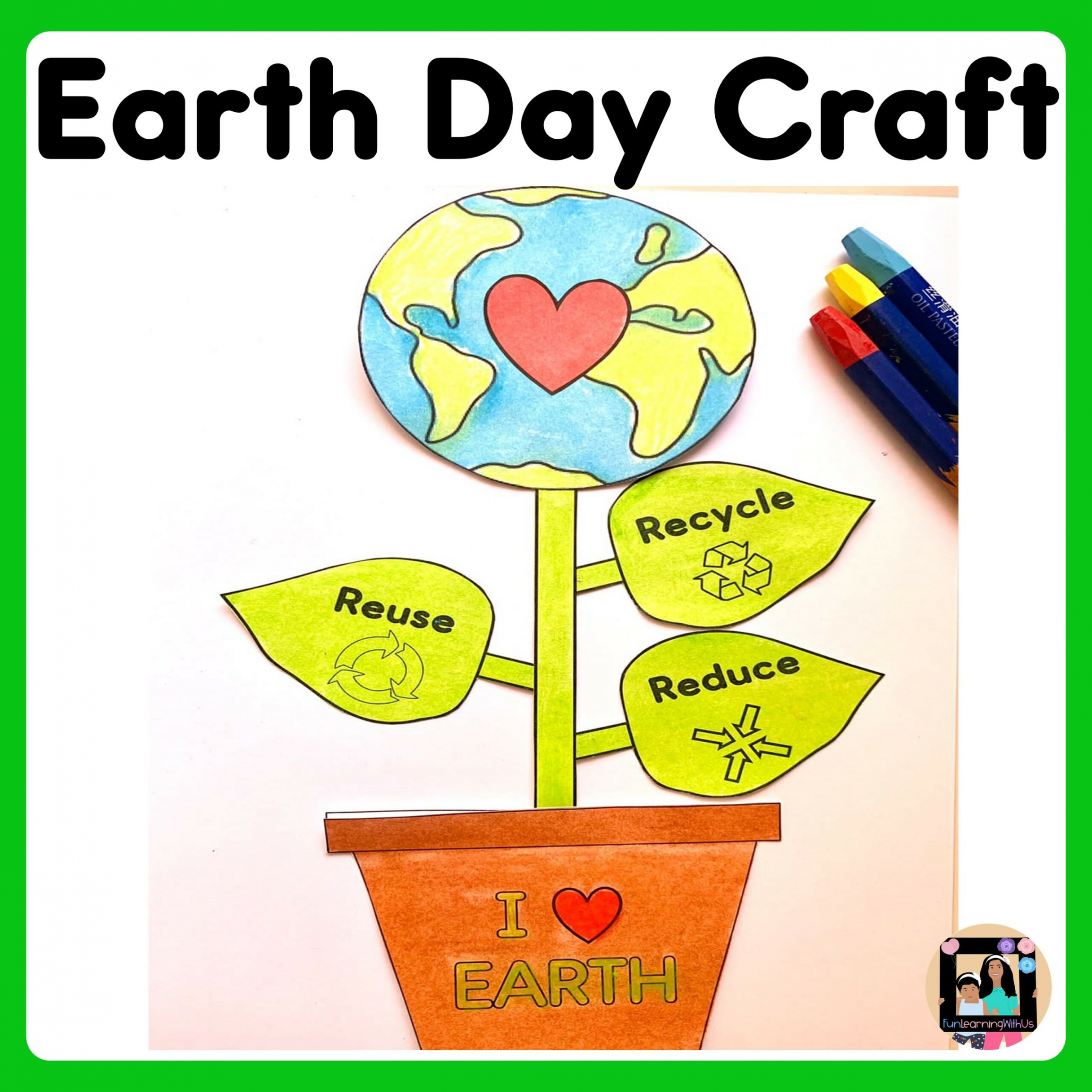 Earth Day Craft & Writing Activity  Made By Teachers