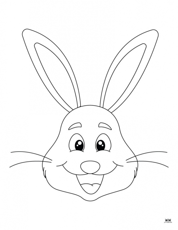 Easter Bunny Templates & Outlines -  FREE Pages  Printabulls