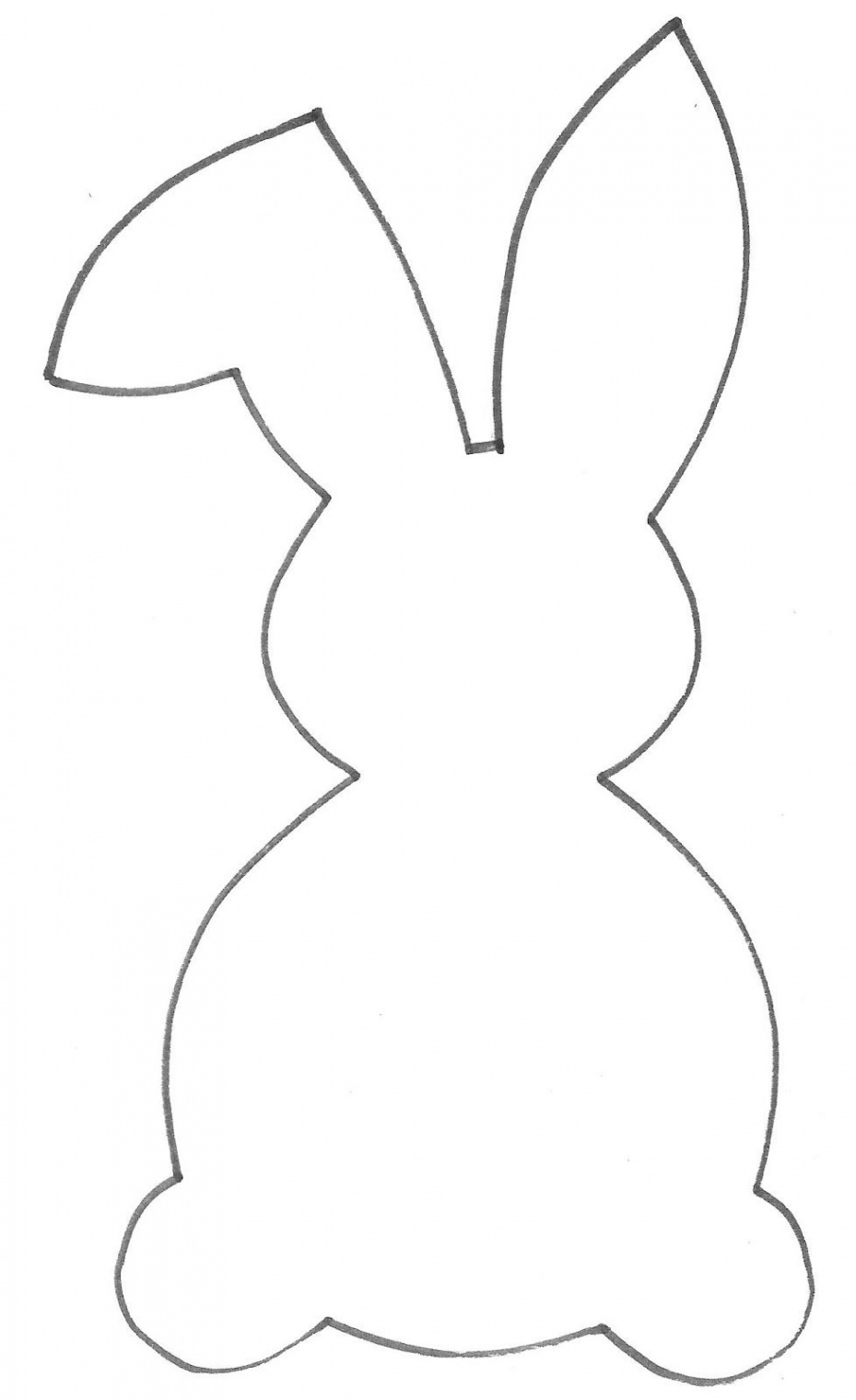 Easter diy, Easter crafts, Easter bunny template