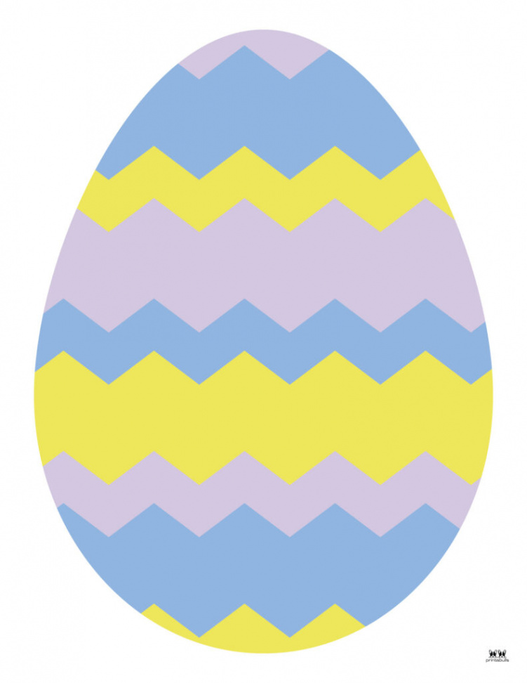 Easter Egg Templates & Coloring Pages -  FREE Pages  Printabulls