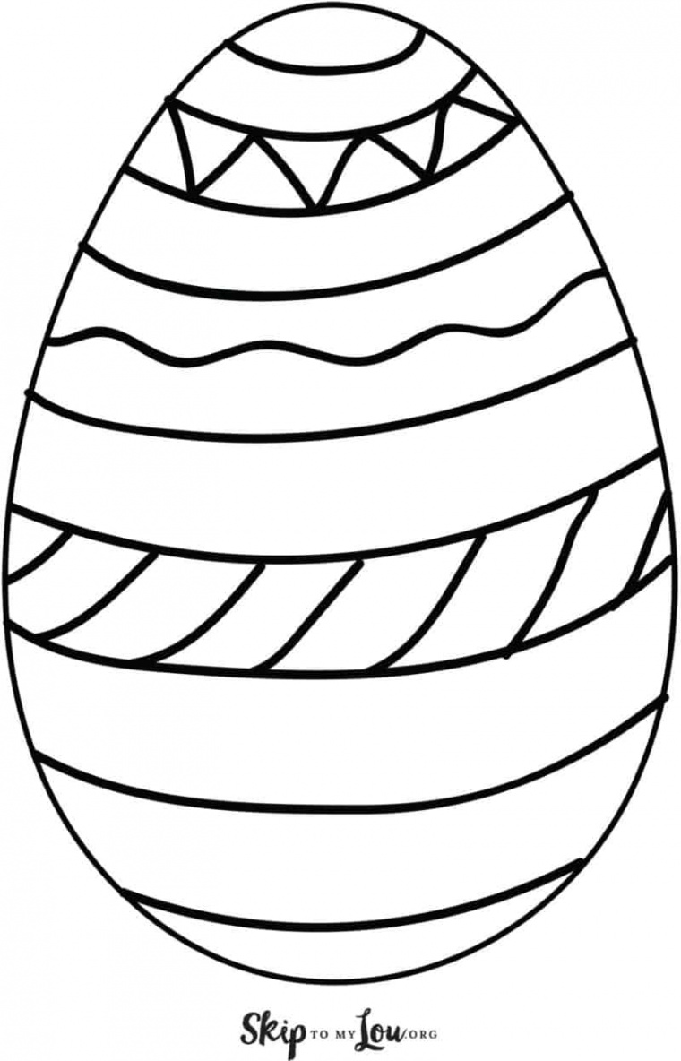 Easter Egg Templates with Pictures for FUN Easter Crafts  Skip To