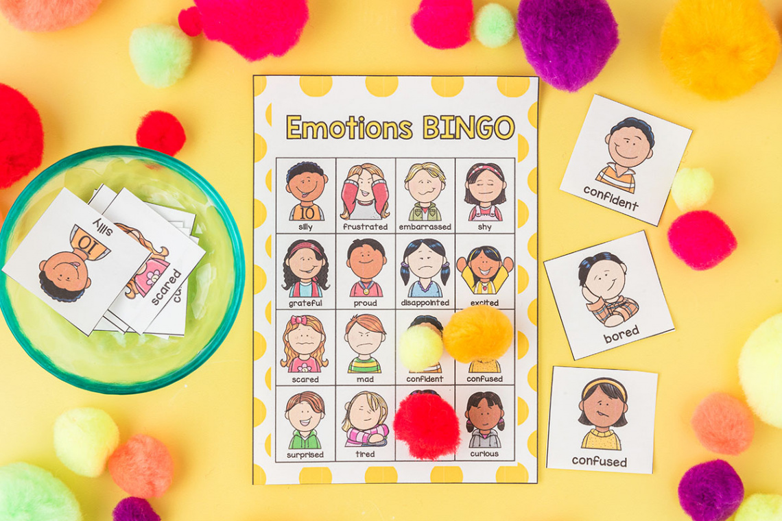 Emotions Bingo (Free Printables) - The Best Ideas for Kids