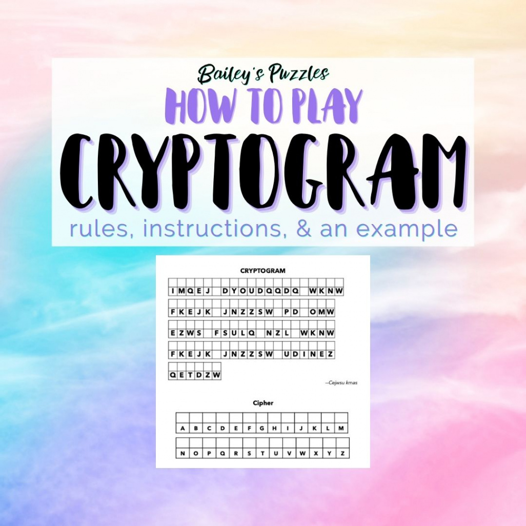 Everything Cryptogram - Bailey