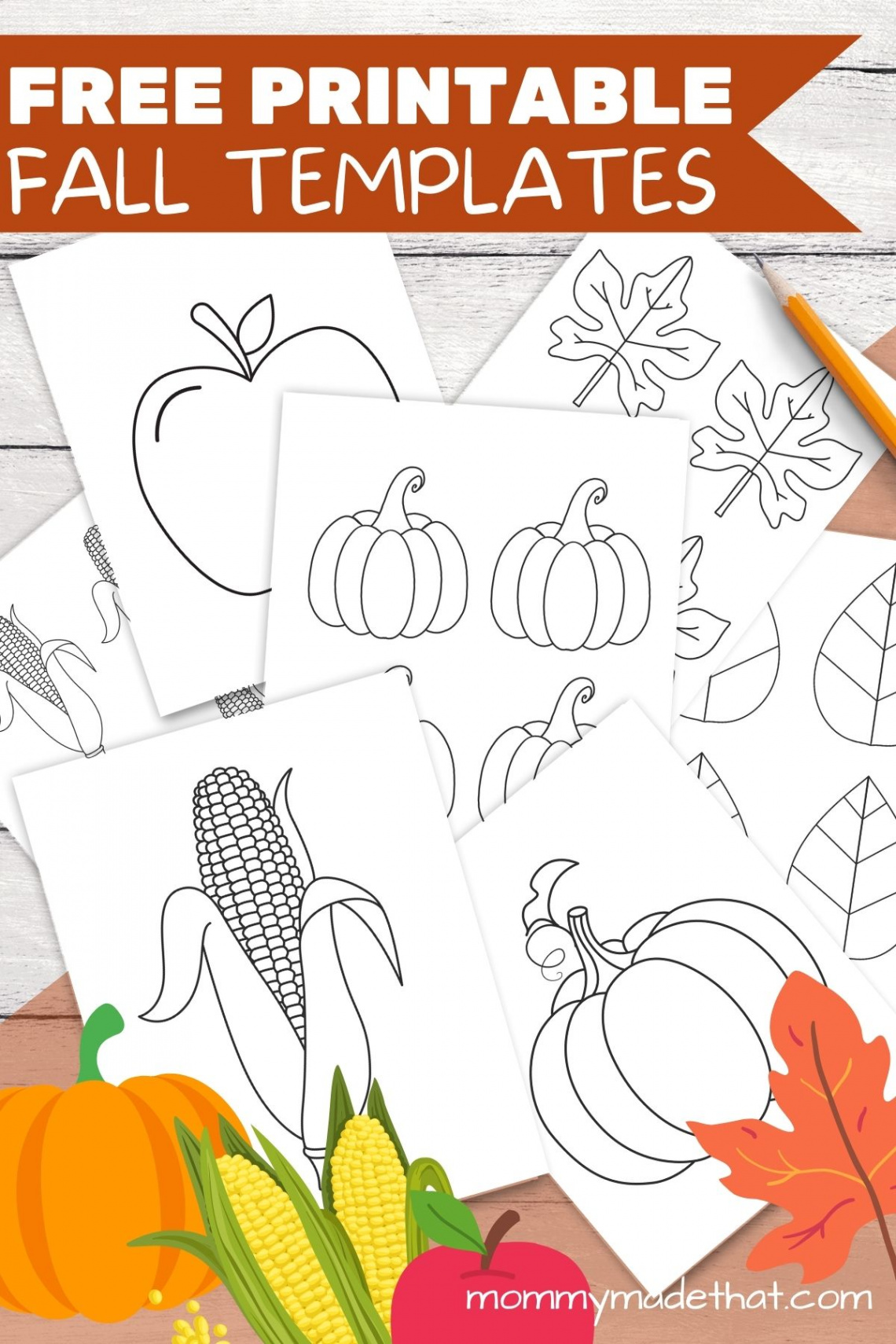 Fall Craft Templates Perfect for Crafts and Activities