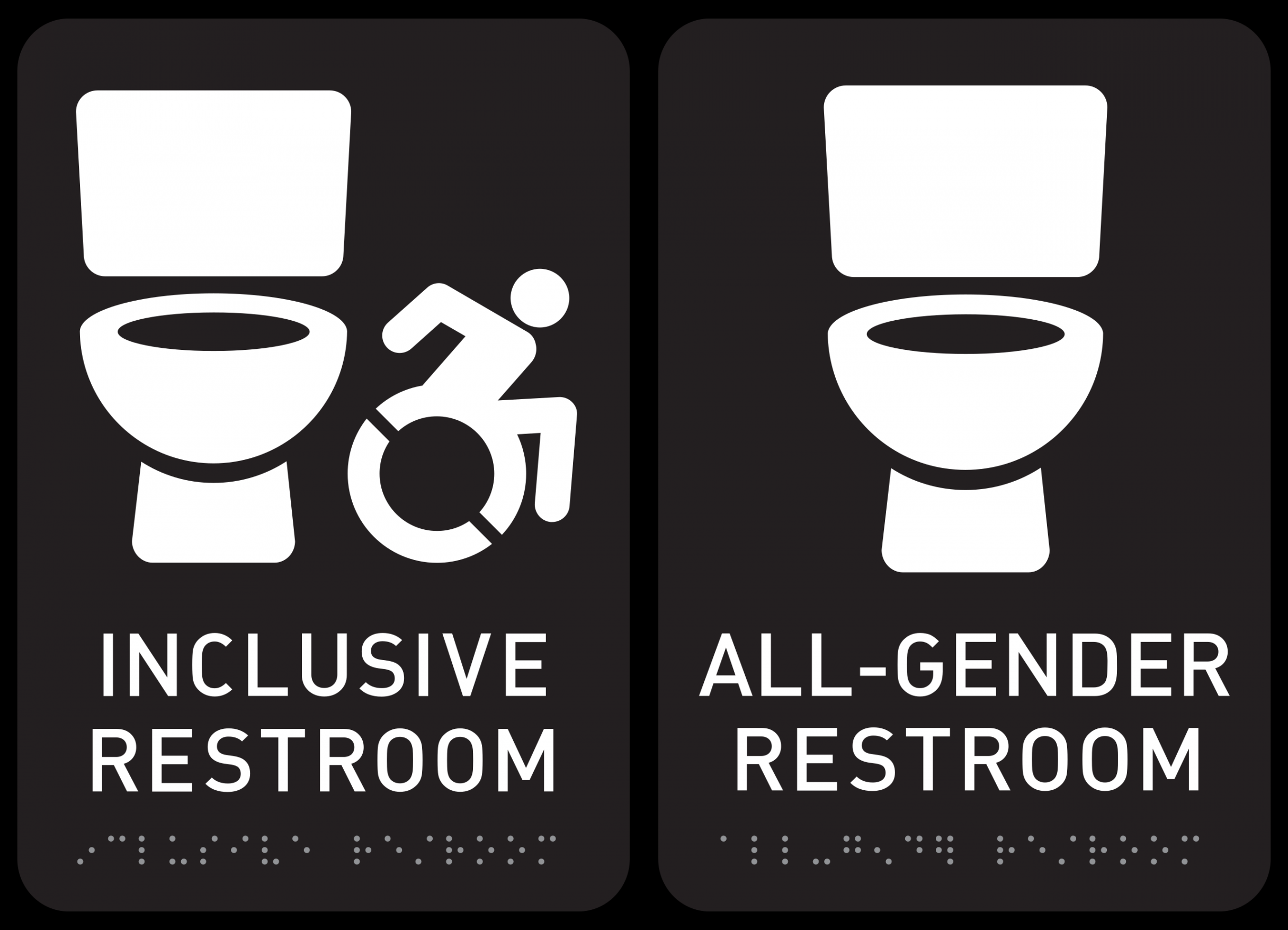 File:All Gender Restroom Signs