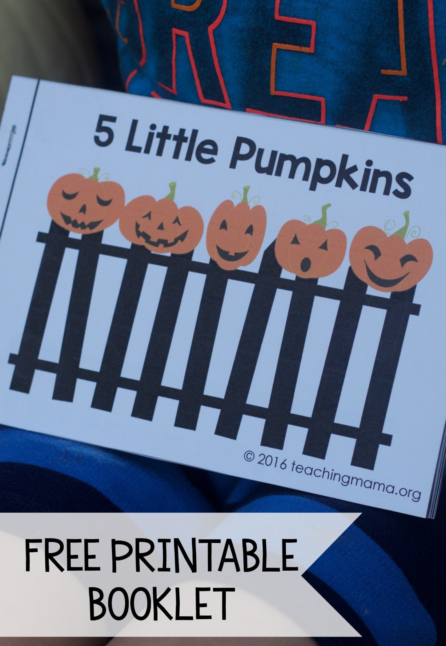 Five Little Pumpkins - Free Rhyme Booklet