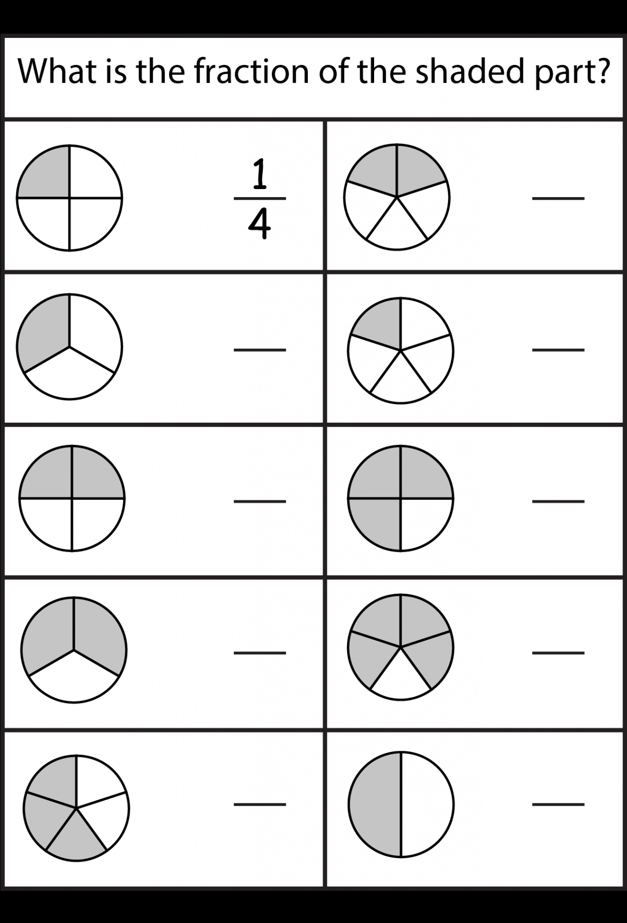 fractions  Math fractions worksheets, nd grade math worksheets