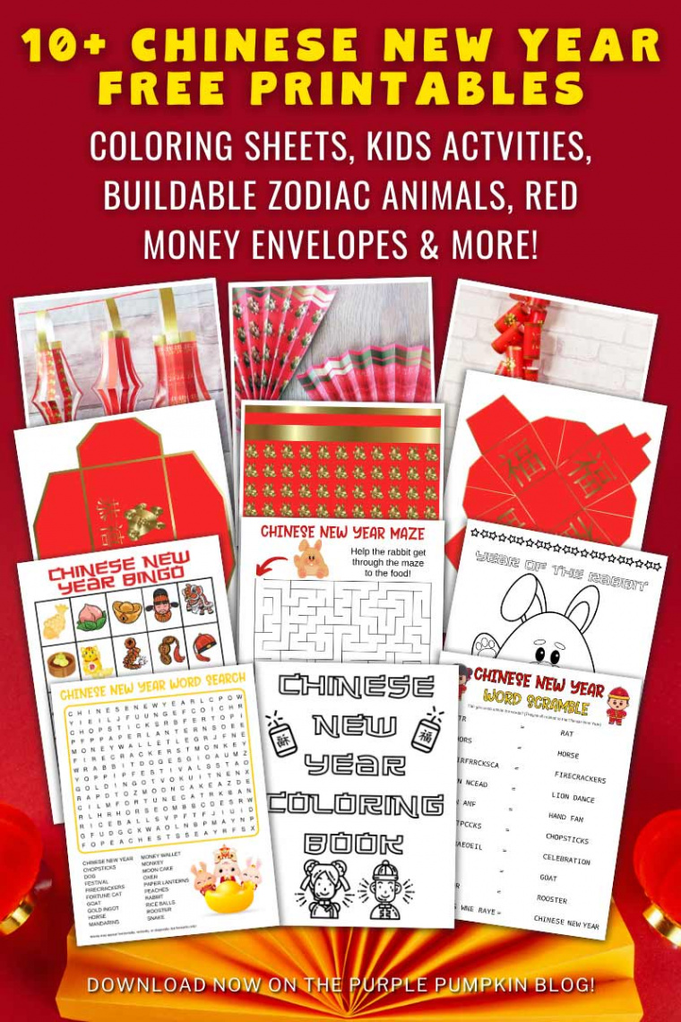 Free Chinese New Year Printables inc