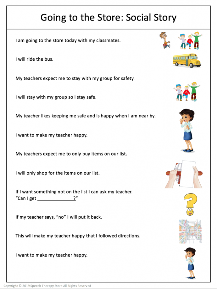 + Free Community Outings Printables Life Skills - Speech Therapy