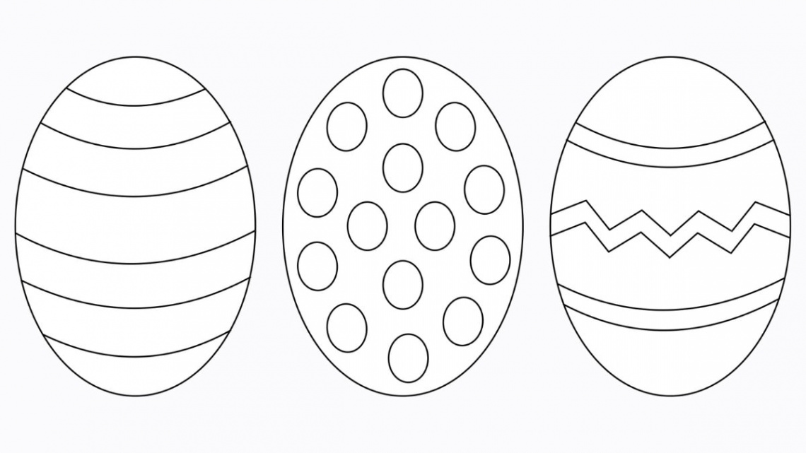 Free Easter Egg Template (+  Easy Crafts!) - The Craft-at-Home Family