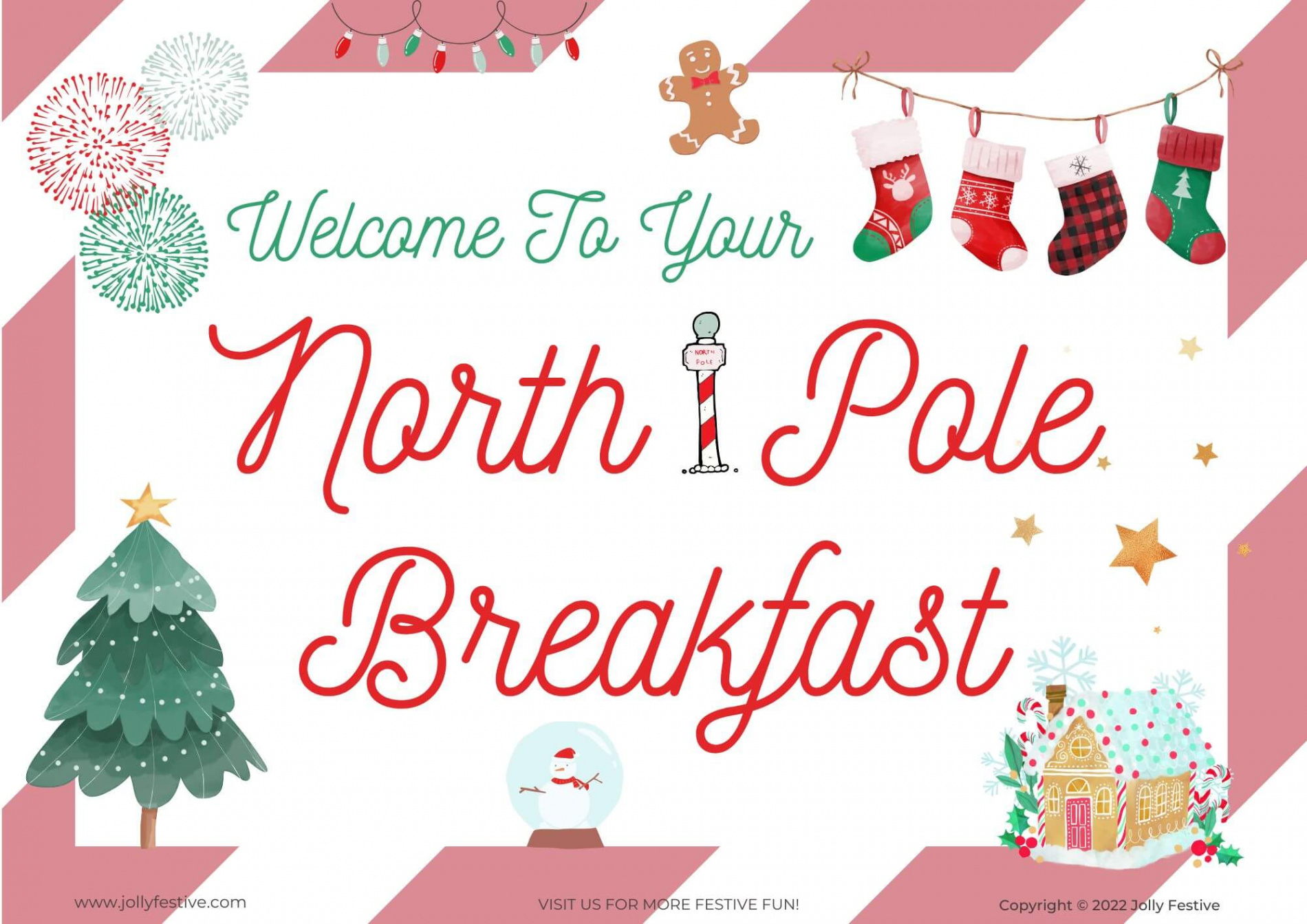 Free Elf On The Shelf Printables For A North Pole Breakfast
