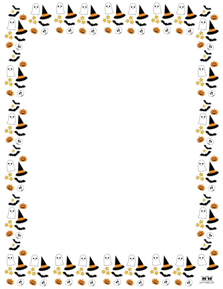 Free Halloween Borders & Frames  Printabulls