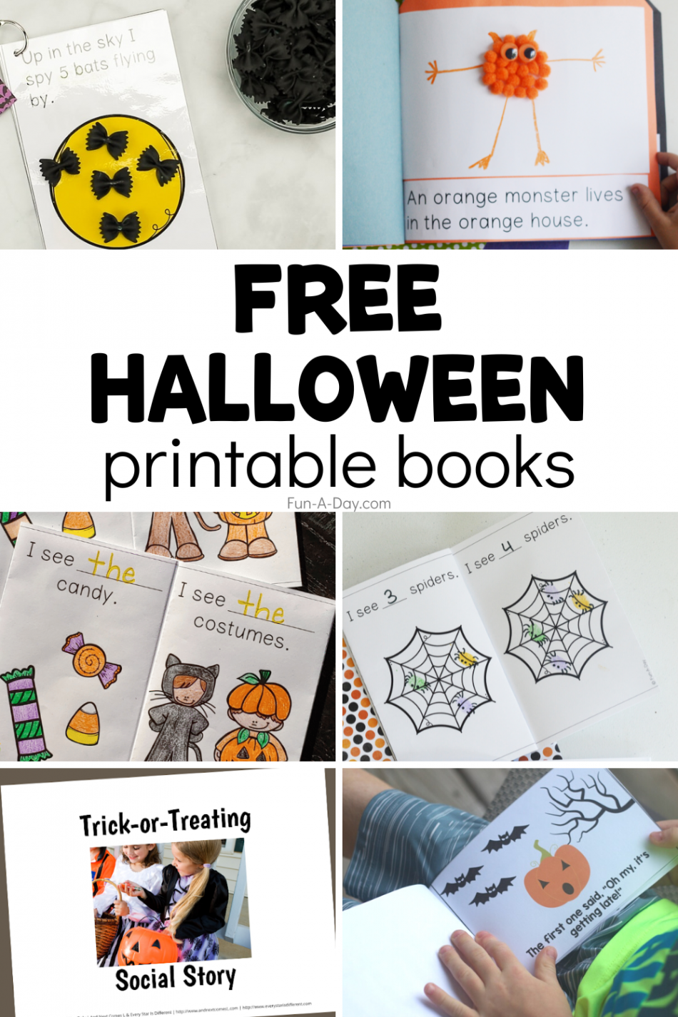 Free Halloween Printable Books for Kids - Fun-A-Day!