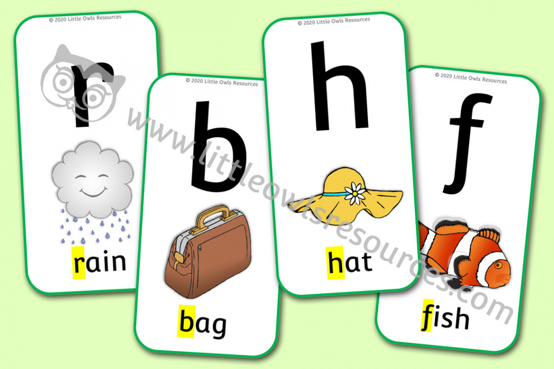 FREE Phase  Sound Cards Early Years (EYFS) Printable Resource