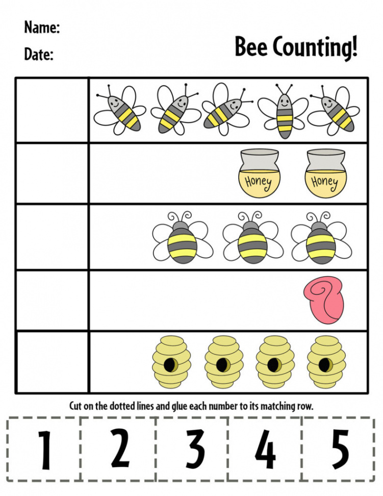 FREE Printable Bee Worksheets! ⋆ The Hollydog Blog