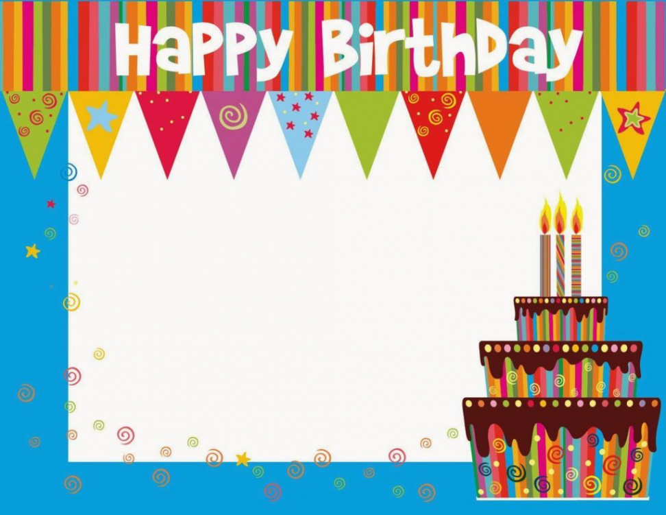 Free Printable Birthday cards ideas – Greeting Card Template