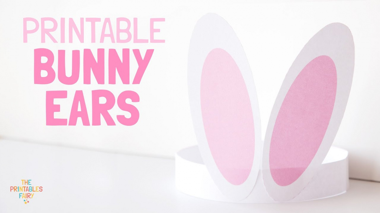 Free Printable Bunny Ears for Kids - The Printables Fairy