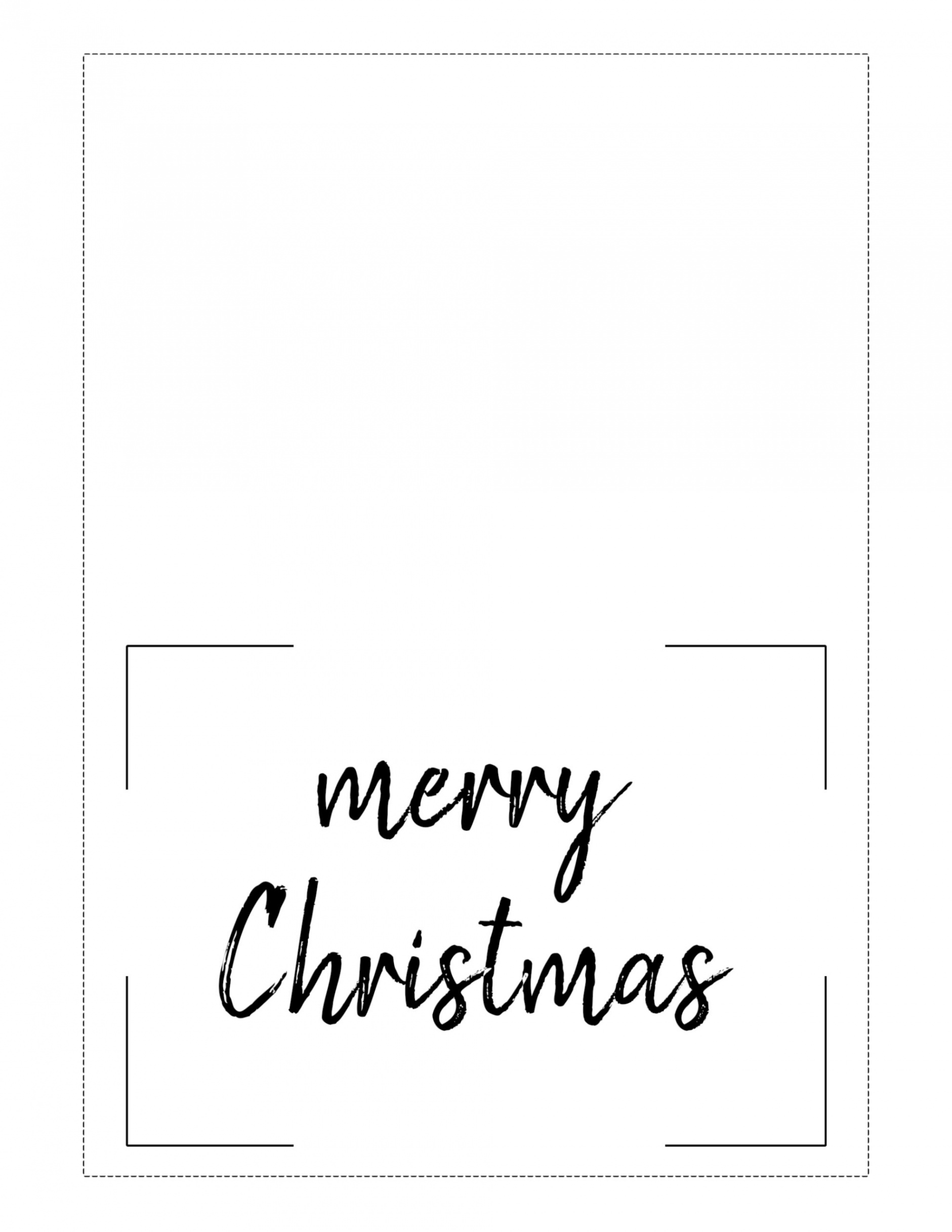 Free Printable Christmas Cards (Basic) - Paper Trail Design